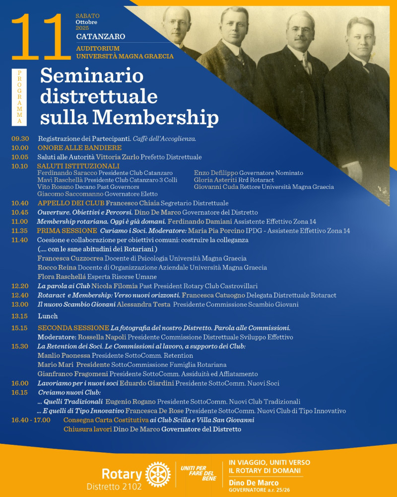 Seminario Distrettuale sulla Membership